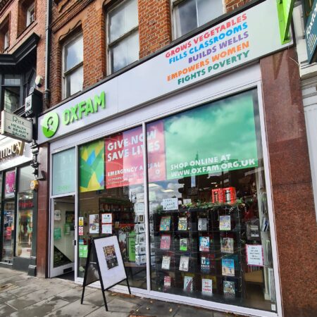 Oxfam Bookshop Hampstead