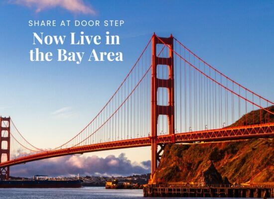 Share At Door Step crosses the Atlantic to the San Francisco Bay Area